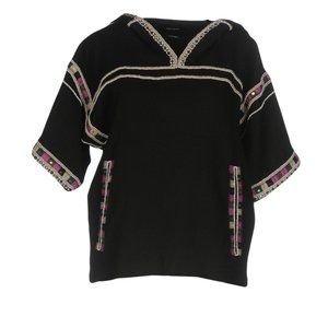 Isabel Marant Ecru Berit Embroidered Wool Hoodie